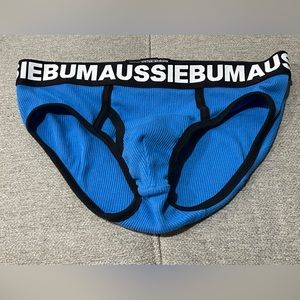 New, AUSSIEBUM blue briefs
